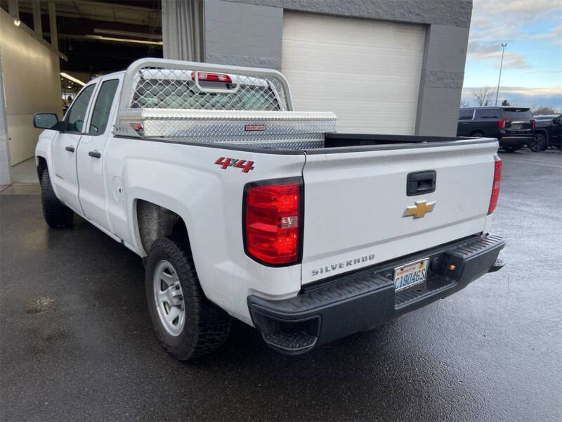 Used 2018 Chevrolet Silverado 1500 Work Truck 1WT with VIN 1GCVKNEHXJZ342418 for sale in Everett, WA