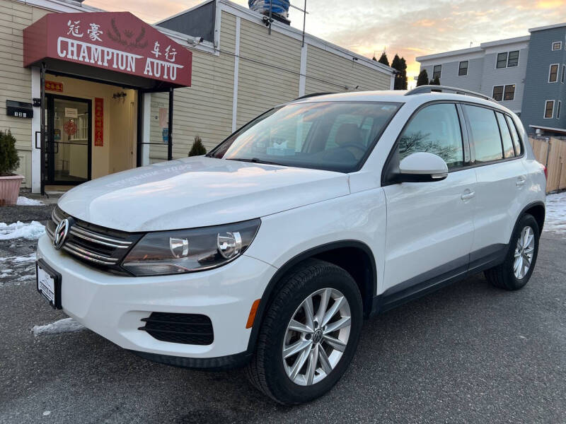 2015 Volkswagen Tiguan for sale at Champion Auto LLC in Quincy MA