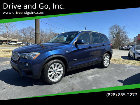 2017 BMW X3 for sale at Drive and Go, Inc. in Hickory NC