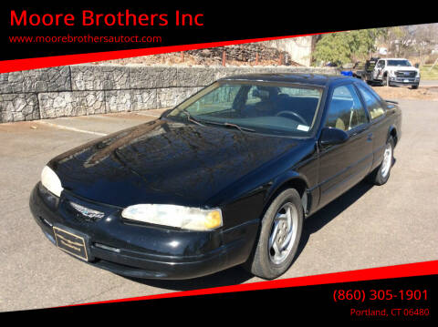 1996 Ford Thunderbird for sale at Moore Brothers Inc in Portland CT