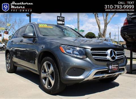 2018 Mercedes-Benz GLC for sale at Hawthorne Motors Pre-Owned in Lawndale CA