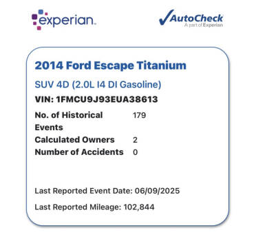 2014 Ford Escape Titanium
