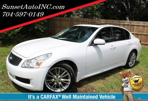 2007 Infiniti G35 for sale at Sunset Auto in Charlotte NC