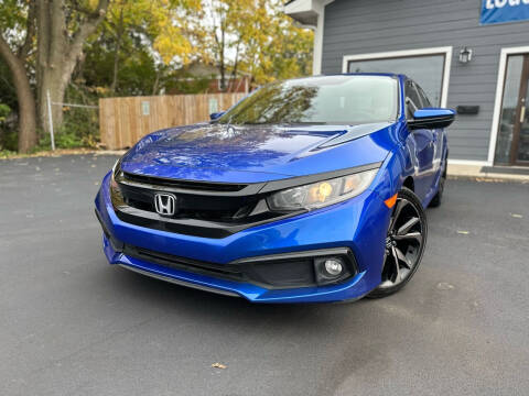 2021 Honda Civic for sale at Logos Motors Inc in Lawrence IN