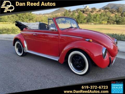 1971 Volkswagen Beetle Convertible for sale at Dan Reed Autos in Escondido CA