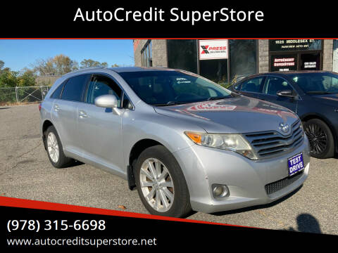 2011 Toyota Venza for sale at AutoCredit SuperStore in Lowell MA