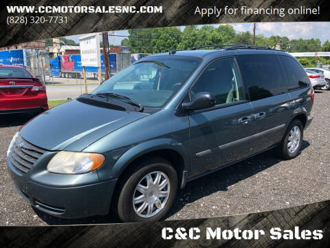 2005 Chrysler Town and Country for sale at C&C Motor Sales LLC in Hudson NC