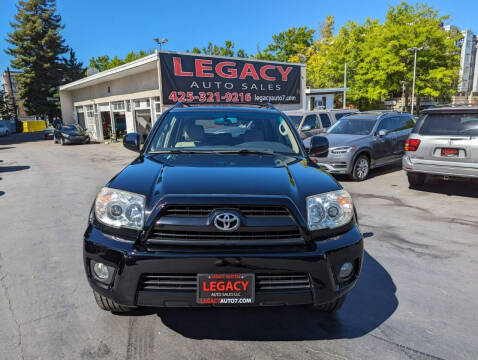2007 Toyota 4Runner for sale at Legacy Auto Sales LLC in Seattle WA