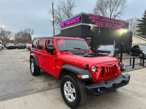 2018 Jeep Wrangler Unlimited for sale at Great Lakes Auto House in Midlothian IL