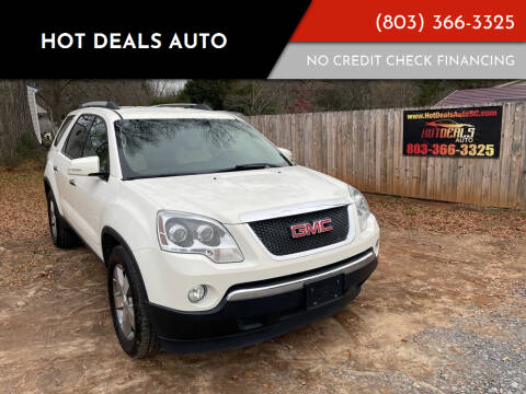 2012 GMC Acadia for sale at Hot Deals Auto in Rock Hill SC