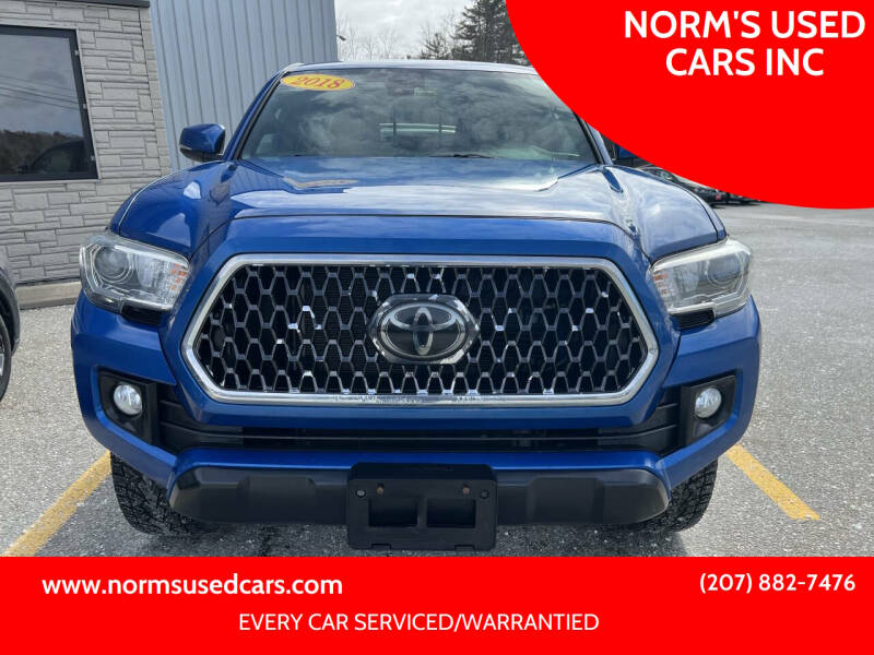 2018 Toyota Tacoma for sale at NORM'S USED CARS INC in Wiscasset ME