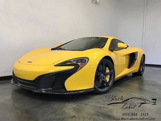 2015 McLaren 650S Coupe for sale at BLACK LABEL AUTO FIRM in Riverside CA