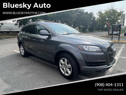 2013 Audi Q7 for sale at Bluesky Auto in Bound Brook NJ