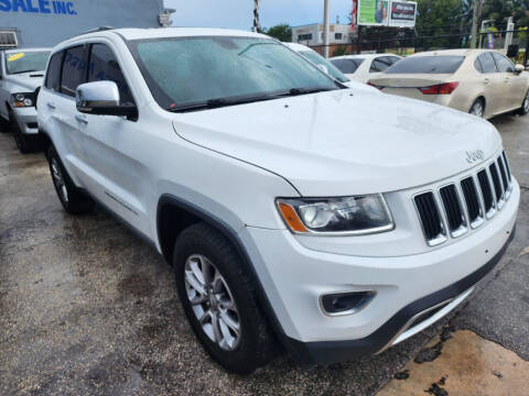 2015 Jeep Grand Cherokee for sale at America Auto Wholesale Inc in Miami FL