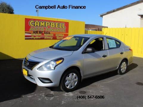 2015 Nissan Versa for sale at Campbell Auto Finance in Gilroy CA