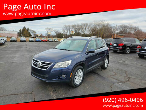 2011 Volkswagen Tiguan for sale at Page Auto Inc in Green Bay WI