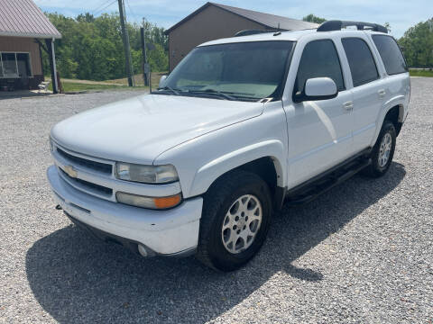 2003 Chevrolet Tahoe for sale at Discount Auto Sales in Liberty KY