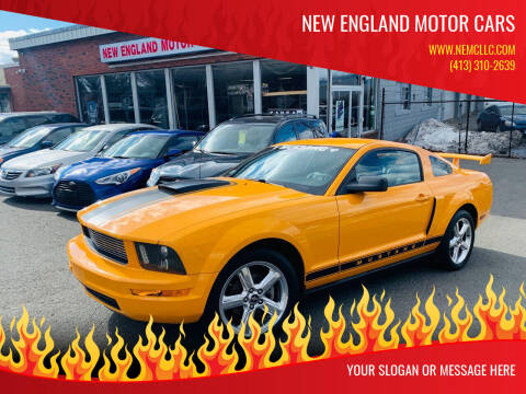 2008 Ford Mustang for sale at New England Motor Cars in Springfield MA