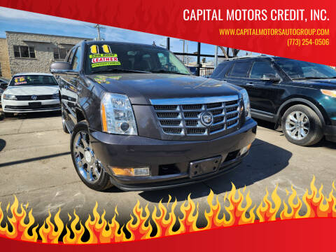 2011 Cadillac Escalade for sale at Capital Motors Credit, Inc. in Chicago IL