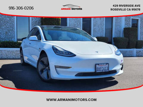 2018 Tesla Model 3 for sale at Armani Motors in Roseville CA