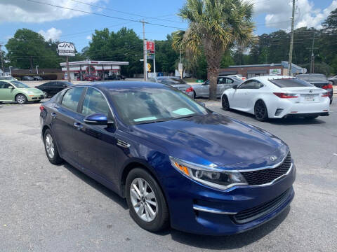 2018 Kia Optima for sale at JM AUTO SALES LLC in West Columbia SC