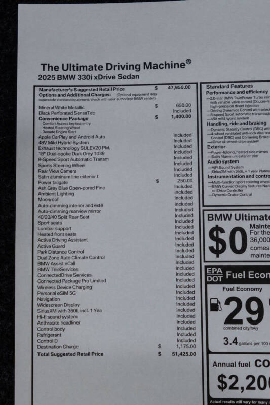 2025 BMW 3 Series 330i xDrive