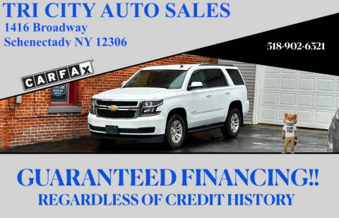 2015 Chevrolet Tahoe for sale at Tri City Auto Sales in Schenectady NY