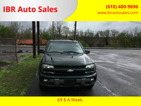 2004 Chevrolet TrailBlazer for sale at IBR Auto Sales in Pottstown PA