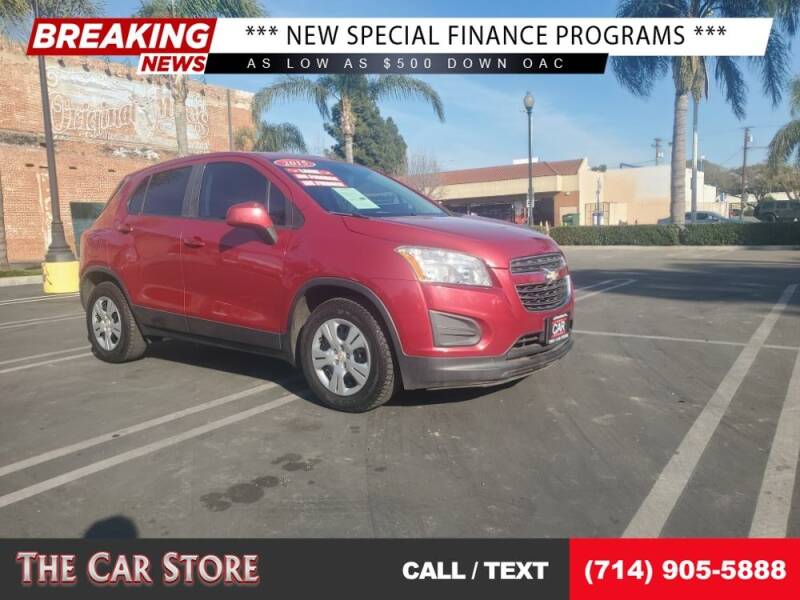 2015 Chevrolet Trax for sale at The Car Store in Santa Ana CA