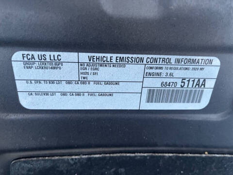 2020 Chrysler Pacifica Limited