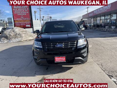2017 Ford Explorer for sale at Your Choice Autos - Waukegan in Waukegan IL