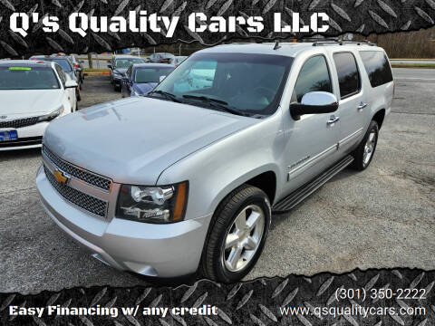 2012 Chevrolet Suburban for sale at Q's Quality Cars LLC in Capitol Heights MD