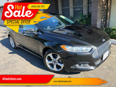 2014 Ford Fusion for sale at AllanteAuto.com in Santa Ana CA