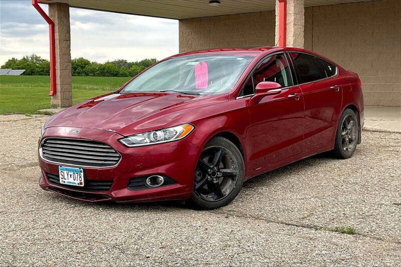 Used 2015 Ford Fusion SE with VIN 3FA6P0H72FR274984 for sale in Montevideo, Minnesota