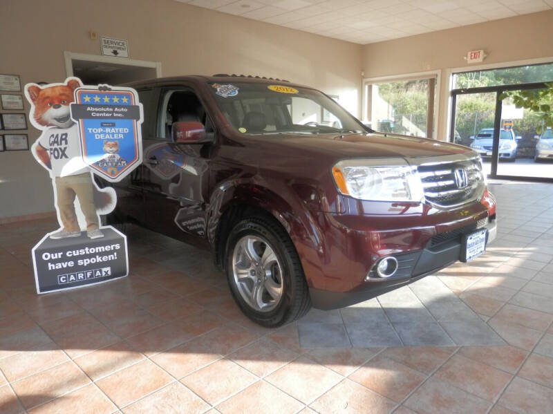 2012 Honda Pilot for sale at ABSOLUTE AUTO CENTER in Berlin CT