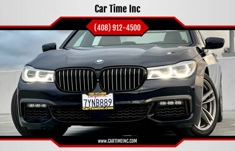 2017 BMW 7 Series for sale at Car Time Inc in San Jose CA