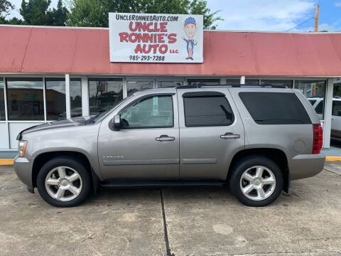 2007 Chevrolet Tahoe for sale at Uncle Ronnie's Auto LLC in Houma LA