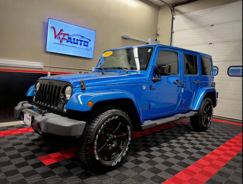 2014 Jeep Wrangler Unlimited for sale at V & F Auto Sales in Agawam MA