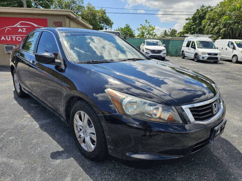 2008 Honda Accord for sale at A TO Z  AUTOMART - A TO Z AUTOMART in West Palm Beach FL