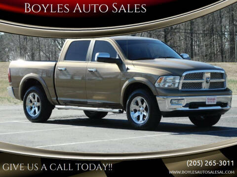 2012 RAM 1500 for sale at Boyles Auto Sales in Jasper AL