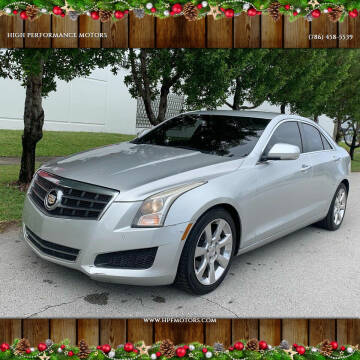 2013 Cadillac ATS for sale at HIGH PERFORMANCE MOTORS in Hollywood FL