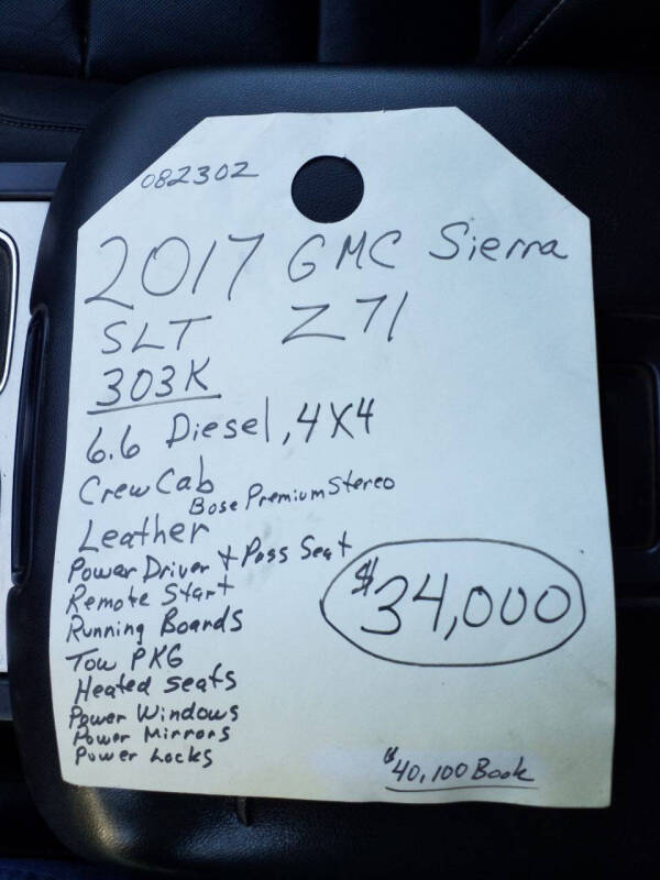 2017 GMC Sierra 2500HD SLT