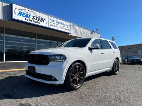 2017 Dodge Durango for sale at Real Steal Auto Sales & Repair Inc in Gastonia NC