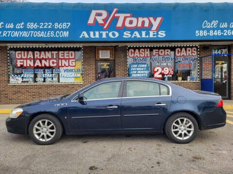 2008 Buick Lucerne for sale at R Tony Auto Sales in Clinton Township MI