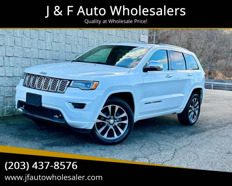 2017 Jeep Grand Cherokee for sale at J & F Auto Wholesalers in Waterbury CT