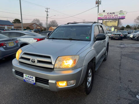 2003 Toyota 4Runner for sale at Car Outlet Inc. in Virginia Beach VA