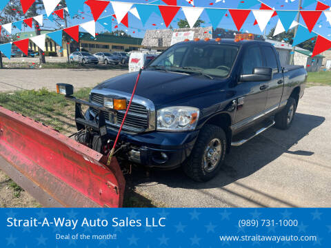 2009 Dodge Ram 3500 for sale at Strait-A-Way Auto Sales LLC in Gaylord MI