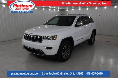 2021 Jeep Grand Cherokee for sale at Platinum Auto Group Inc. in Minster OH