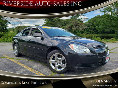2012 Chevrolet Malibu for sale at RIVERSIDE AUTO SALES INC in Somerset MA