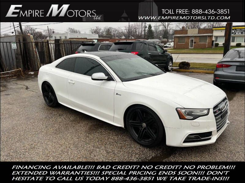 2013 Audi S5 for sale at Empire Motors LTD in Cleveland OH